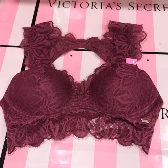 🔥ON SALE🔥2/$25🔥 Victoria’s Secret Pink Date Push Up Bralette - Picture 2 of 8